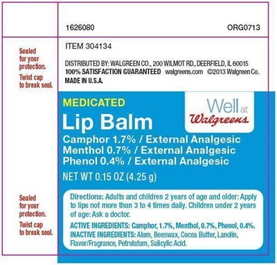 Walgreens Medicated Stick - Label.jpg Label - Walgreens Medicated Stick Label